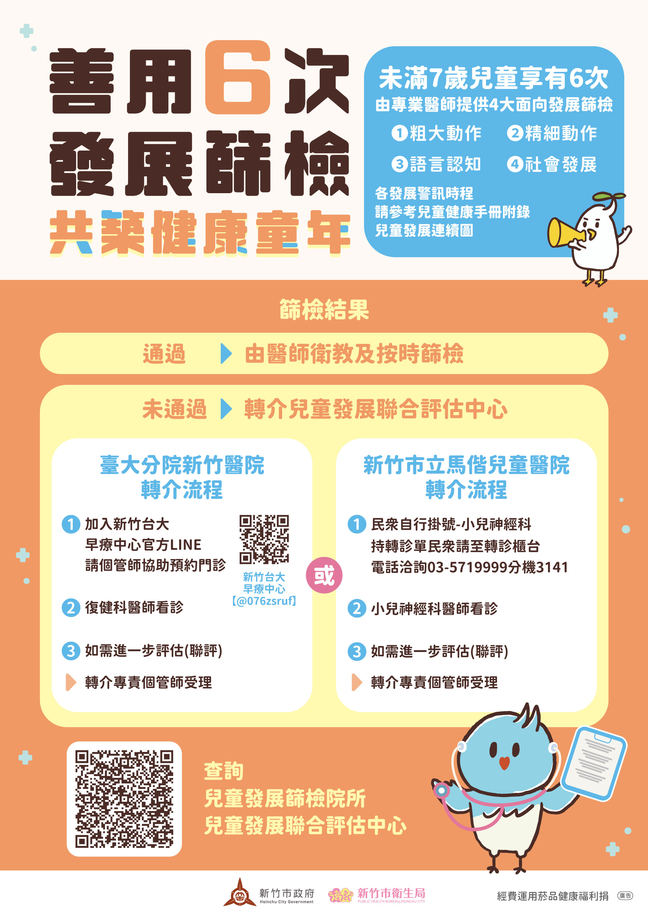 兒童發展篩檢異常轉介流程EDM
