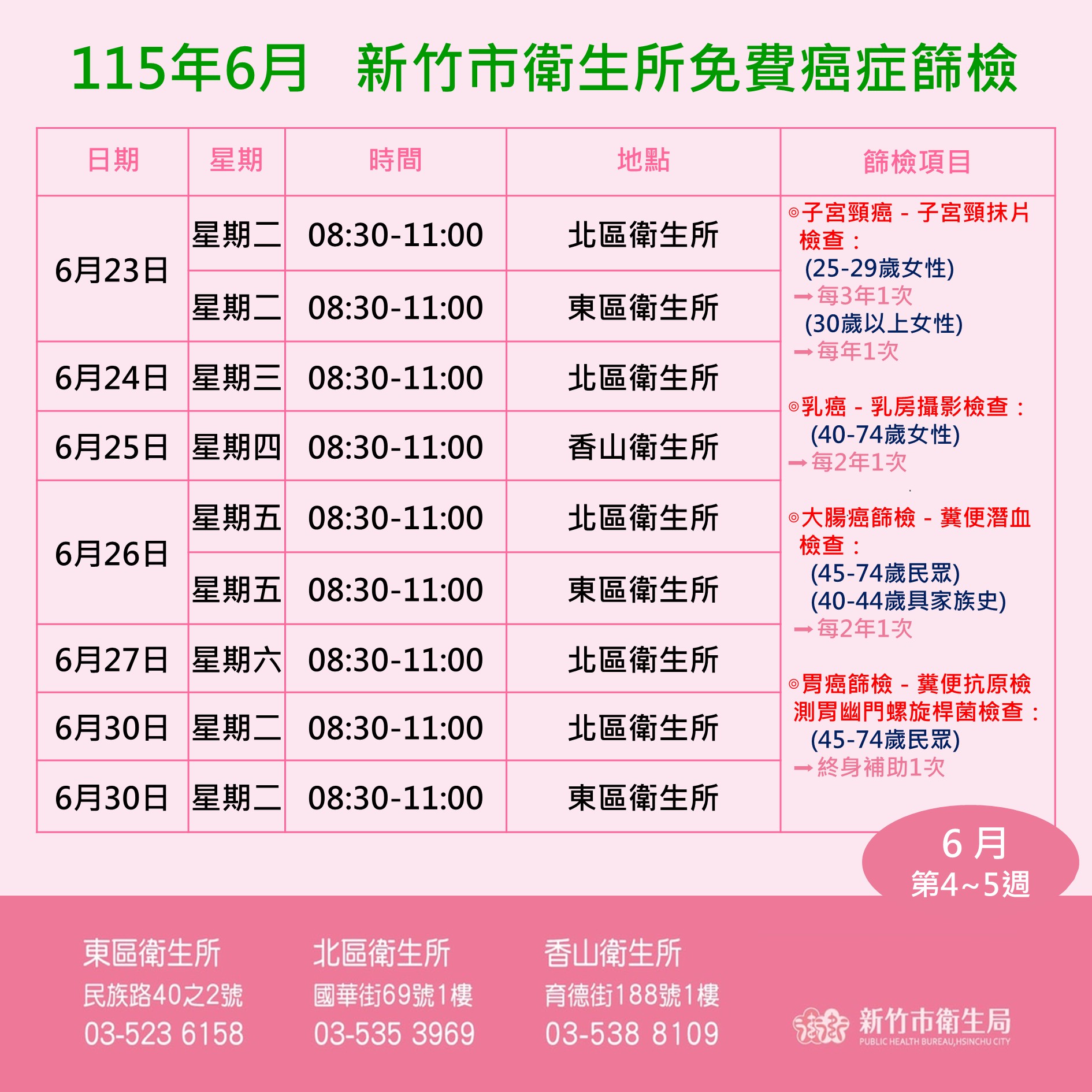 6月第4-5周